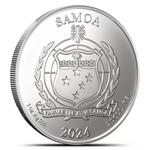Silver Ounce 2024 Popeye and Brutus: Photo Coin, Samoa, Silver Ounce 2024 Popeye and Brutus / thumbnail