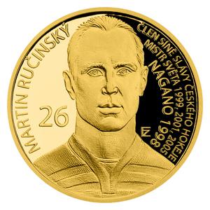 Samoa / Gold Quarter Ounce 2020 Martin Rucinsky - reverse photo