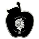 Silver Ounce 2023 Kawaii Fruits - Apple: Photo Coin, Samoa, Silver Ounce 2023 Kawaii Fruits - Apple / thumbnail