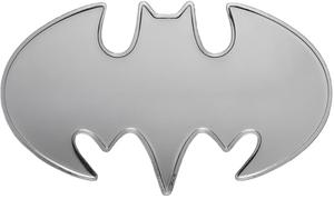 Samoa / Silver Ounce 2024 Batman Batarang Shape - reverse photo