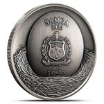 Silver Ounce 2023 Strix Aluco: Photo Coin, Samoa, Silver Ounce 2023 Strix Aluco / thumbnail