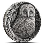 Silver Ounce 2023 Strix Aluco: Photo Coin, Samoa, Silver Ounce 2023 Strix Aluco / thumbnail