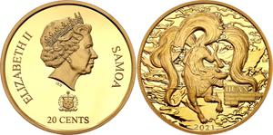 Samoa / Twenty Cents 2021 Huan - obverse photo
