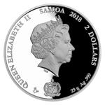 Silver Ounce 2018 David Moravec: Photo Coin, Samoa, Silver Ounce 2018 David Moravec / thumbnail