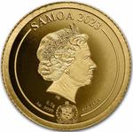 Gold Half Gram 2023 Lord of the Rings - The Two Towers: Photo Coin, Samoa, Gold Half Gram 2023 Lord of the Rings - The Two Towers / thumbnail