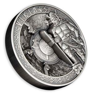 Samoa / Silver Kilo 2023 Vikings - reverse photo
