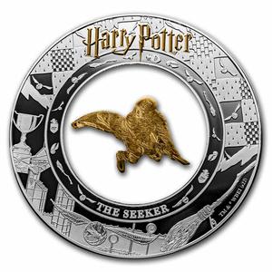 Samoa / Silver Two Ounces 2022 Harry Potter - The Seeker - reverse photo