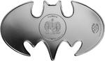 Silver Ounce 2024 Batman Batarang Shape: Photo 1 oz Silver Coin - DC Comics - Batman - Batarang - 2024 / thumbnail