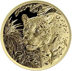 Samoa / Gold Ounce 2024 Jungle Life - Jaguar - reverse photo