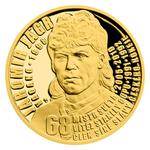 Gold Quarter Ounce 2020 Jaromir Jagr: Photo Coin, Samoa, Gold Quarter Ounce 2020 Jaromir Jagr / thumbnail