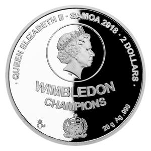 Samoa / Silver Ounce 2018 Jaroslav Drobný - obverse photo