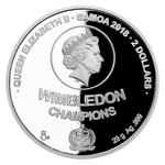 Silver Ounce 2018 Jaroslav Drobný: Photo Coin, Samoa, Silver Ounce 2018 Jaroslav Drobny / thumbnail