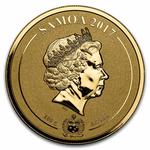 Gold One Hundred Grams 2017 United States Capitol: Photo Coin, Samoa, Gold One Hundred Grams 2017 United States Capitol / thumbnail