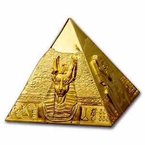 Samoa / Gold Five Ounces 2023 Pyramid of Giza - obverse photo