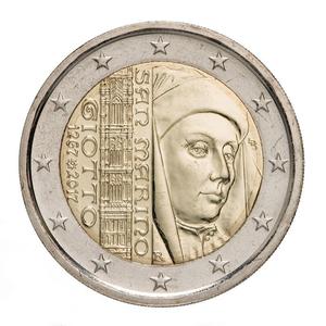 San Marino / Two Euro 2017 Giotto - obverse photo
