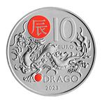 Ten Euro 2023 Year of the Dragon: Photo Coin, San Marino, Ten Euro 2023 Year of the Dragon / thumbnail