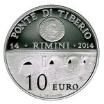 Ten Euro 2014 Bridge of Tiberius: Photo Coin, San Marino, Ten Euro 2014 Bridge of Tiberius / thumbnail