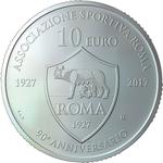 Ten Euro Silver 2017 AS Roma: Photo Coin, San Marino, Ten Euro Silver 2017 AS Roma / thumbnail