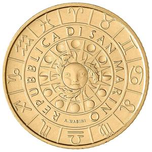 San Marino / Five Euro 2021 Zodiac - Capricorn - obverse photo