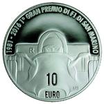 Ten Euro Silver 2016 Grand Prix of Imola: Photo Coin, San Marino, Ten Euro 2016 Grand Prix of Imola / thumbnail
