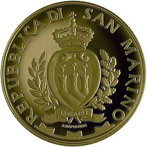 San Marino / Two Scudi 2014 San Marino Coinage Anniversary - obverse photo