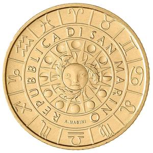 San Marino / Five Euro 2021 Zodiac - Aquarius - obverse photo