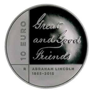 San Marino / Ten Euro 2015 Abraham Lincoln - reverse photo