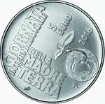 Five Euro 2016 International Year of Mother Earth: Photo Coin, San Marino, Five Euro 2016 International Year of Mother Earth / thumbnail