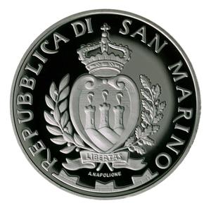 San Marino / Ten Euro 2015 Abraham Lincoln - obverse photo