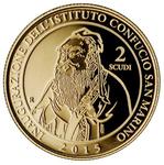 Two Scudi 2015 Confucius Institute: Photo Coin, San Marino, Two Scudi 2015 Confucius Institute / thumbnail