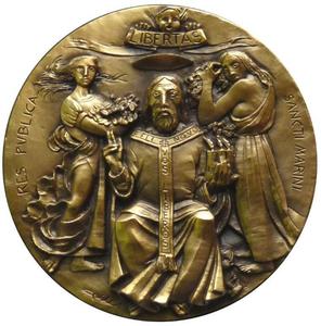 San Marino / Medal 2013 Institution of the Republic: The Regency - obverse photo