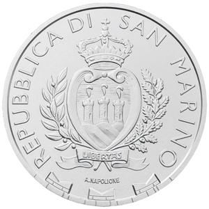 San Marino / Silver Ounce 2025 Peregrine Falcon - obverse photo