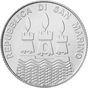 San Marino / Five Euro 2017 World Water Day - obverse photo