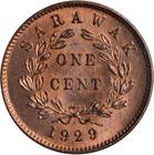 One Cent (Bronze): Photo Sarawak 1929-H cent