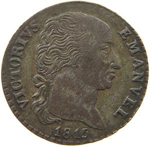 Sardinia / Two and a Half Soldi 1815 - reverse photo
