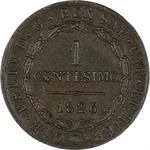 One Centesimo 1826: Photo Coin, Sardinia, One Centesimo 1826 / thumbnail