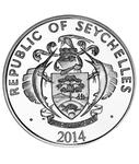 Five Rupees 2014 Saint John Paul II: Photo Coin, Seychelles, Five Rupees 2014 Saint John Paul II / thumbnail