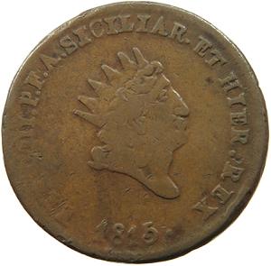 Sicily / Five Grani 1815 - reverse photo