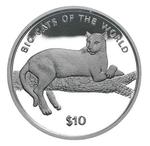Ten Leones 2001 Big Cats - Panther: Photo Coin, Sierra Leone, Ten Leones 2001 Big Cats - Panther / thumbnail