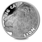 Silver Two Ounces 2020 Big Cats - Lion: Photo Coin, Sierra Leone, Silver Two Ounces 2020 Big Cats - Lion / thumbnail