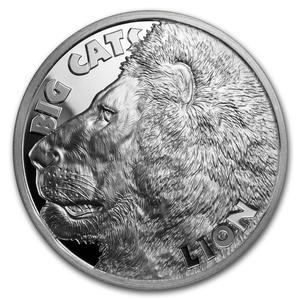 Sierra Leone / Silver Two Ounces 2020 Lion - reverse photo