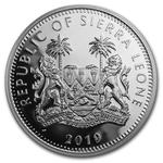 Silver Two Ounces 2019 Buffalo: Photo Coin, Sierra Leone, Silver Two Ounces 2019 Buffalo / thumbnail