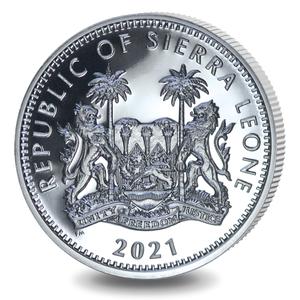 Sierra Leone / One Leone 2021 60th Anniversary of Independence - obverse photo