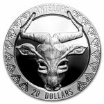 Silver Two Ounces 2022 Antelope: Photo Coin, Sierra Leone, Silver Two Ounces 2022 Antelope / thumbnail