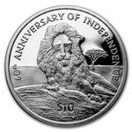 Silver Ounce 2021 Lion on the Rock: Photo Coin, Sierra Leone, Silver Ounce 2021 Lion on the Rock / thumbnail