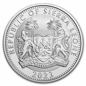 Sierra Leone / Silver Ounce 2023 King Tut - Mask - obverse photo