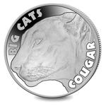 One Dollar 2020 Big Cats - Cougar: Photo Coin, Sierra Leone, One Dollar 2020 Big Cats - Cougar / thumbnail