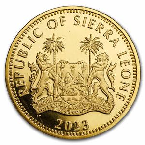 Sierra Leone / Gold Ounce 2023 Big Five - Buffalo - obverse photo