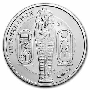 Sierra Leone / Silver Ounce 2023 King Tut - Sarcophagus - reverse photo