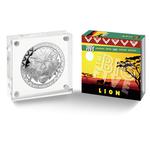 Silver Two Ounces 2019 Big Five - Lion: Photo Coin, Sierra Leone, Silver Two Ounces 2019 Big Five - Lion / thumbnail